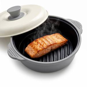 Großvolumige Mikrowellen-Backform Grill Multifunktions-Topf, Multifunktionale Antihaft-Backpfanne - Product Image 3