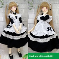 Poupée en bambou de 60 cm, vêtements Ye Luoli, robe de mariée BJD, uniforme scolaire, chaussures Loli, robe Doris, robe de princesse
