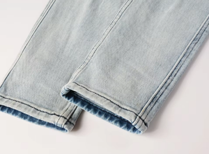 Jeans Casual <span class=keywords><strong>di</strong></span> Alta Qualità in Cotone per Uomo, Denim Lavato Stile Vintage, Produttore KSUB - Product Image 4