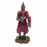 Statue humaine de chevalier médiéval Antique, modèle européen d'armure romaine