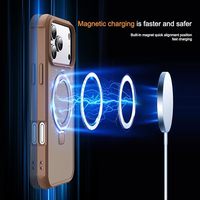 Coque de téléphone magnétique avec anneau support pour iPhone 18 Pro Max, protection de qualité militaire pour les modèles 17, 16, 15 Pro Max, collection 2026