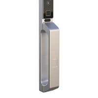 Cerradura Inteligente para Puerta con Reconocimiento Facial y Huella Dactilar TUYA, Bisel Estrecho, Cerradura de Aluminio con Código para Teléfono Celular, Cerradura Automática para Puerta