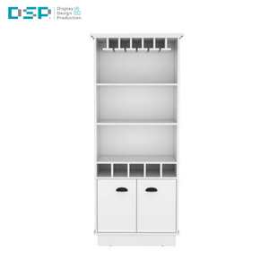 DSP แท่นวางโชว์เครื่องสำอางแบบรถเข็นทำจากอะคริลิคแบบพกพาสะดวกทันสมัย - Product Image 3