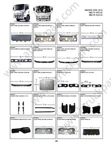 กันชนหน้าสำหรับรถบรรทุก ISUZU NPR 150 <span class=keywords><strong>NQR</strong></span> <span class=keywords><strong>175</strong></span> NMR 130 NLR 130 700P อะไหล่ตัวถังรถบรรทุก - Product Image 2