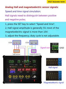 AM-W10 ekskavatör kamyon mühendislik tarım makineleri enjektör gaz adım üre pompa <span class=keywords><strong>Motor</strong></span> Solenoid vana test cihazı - Product Image 6