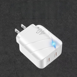 40W PD Dual-Port tường sạc, sạc nhanh, bộ chuyển đổi điện thoại, thích hợp cho sạc nhiều mô hình của điện thoại di động - Product Image 4