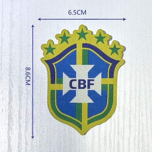 Etiquetas con Logotipos de Equipos de Fútbol Europeos, Accesorios para Ropa con Cinta Adhesiva, Parches de Fútbol de Poliéster Termoadhesivos - Product Image 4