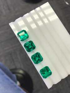 מעבדת colombbian צמח אזמרגד חתוך muzo ירוק טבעי מחפש 1ct & 5ct 5ct חופשי ברקת תכשיטים סיטונאי - Product Image 5