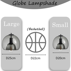 Lampadario a Sospensione Rustico in Vetro di Buona Qualità, Decorazione per <span class=keywords><strong>Cucina</strong></span>, Lampada di Lusso, Ciondolo Moderno a Sfera in Vetro Stile Nordico per Ristorante - Product Image 4