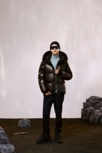 Veste matelassée en duvet imperméable Bechance, taille plus, noire brillante, à <span class=keywords><strong>capuche</strong></span>, avec fermeture éclair, pour <span class=keywords><strong>homme</strong></span>, style streetwear, vêtements pour temps froid - Product Image 5