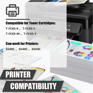 Cartuchos de tóner compatibles con FULUXIANG para <span class=keywords><strong>Toshiba</strong></span> E-Studio 5540C 6540C 6550C 5560C 6560C. 1 TFC65/TFC75/TFC75/TFC65/6540C/6550C/5560C/6560C/6560C/TFC75/2012 - Product Image 2