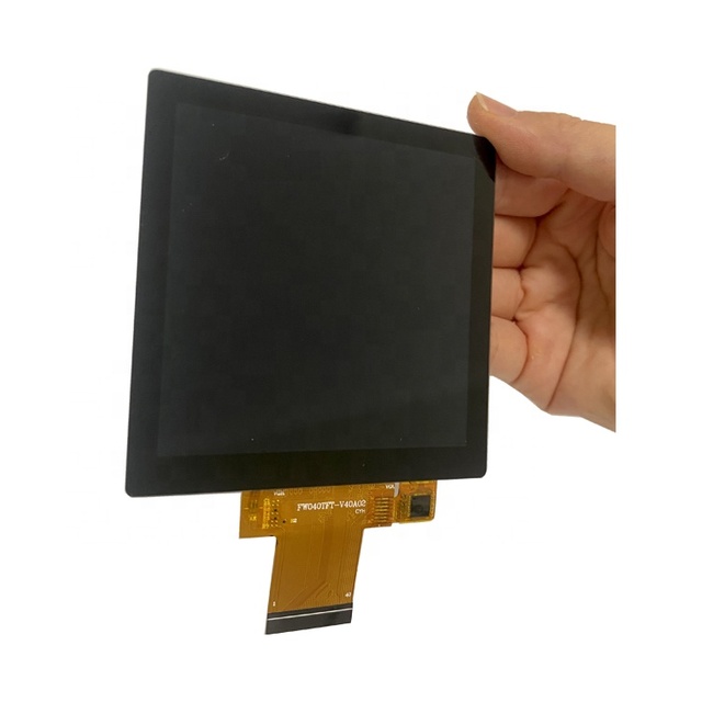 Factory Price 40 Pin 3SPI RGB Interface IPS 480 x 480 I2C Touch Screen 3.95inch 3.95 TFT LCD Display Module 4 inch LCD Panel