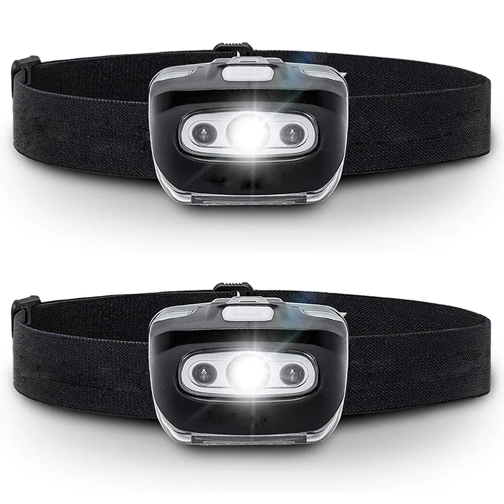 Wholesale Cheap Head Light Headlamp Led Head lamp Black  Made In China External Battery Led Headlamp