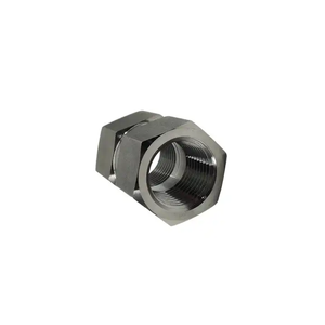 Paslanmaz çelik altıgen vida kaplin, yüksek basınç 1/2 inç. X 1/2 inç Dişli NPT - Product Image 4