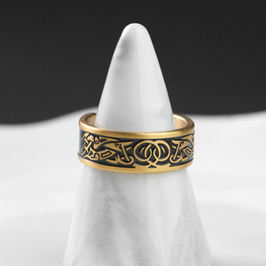 Hip Hop Jewelry SetStainless Steel Irish Celtic Knot Bracelet Vintage <b>Bangle</b> <b>Mens</b> Bracelet Amulet Jewelry for <b>Men</b> - Product Image 4