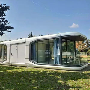 Casa Cápsula Espacial Pré-fabricada de Aço Destacável Moderna de Luxo, de Alta Qualidade, com Controle por Voz Inteligente e Instalação Rápida para Hotéis - Product Image 2