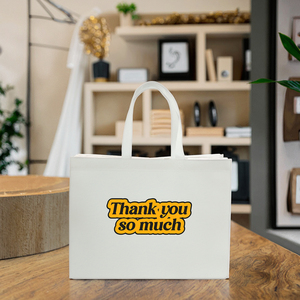 Gran oferta, bolsa de mano plegable no tejida, bolsa de compras de Boutique reciclada de tamaño mediano para uso Superet y exposiciones para regalos - Product Image 1