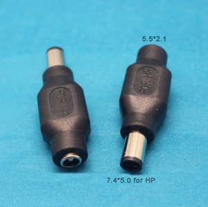 <span class=keywords><strong>Dc</strong></span> 5.5*2.1 MÉT nữ để 7.4*5.0 Mét nam <span class=keywords><strong>DC</strong></span> Power jack cắm adapter kết nối cho <span class=keywords><strong>HP</strong></span> PC máy tính xách tay máy ảnh Adapter vv. - Product Image 1
