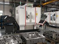 Centre d'usinage CNC automatique 5 axes haute précision TS400, capacité lourde, haute rigidité, fabrication de pièces complexes, 20KW