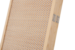 Diviseur de pièce en bambou tissé à la main moderne 100% panneau de cloison pliable et mobile pour le thème de la construction de fêtes sur le patio - Product Image 4