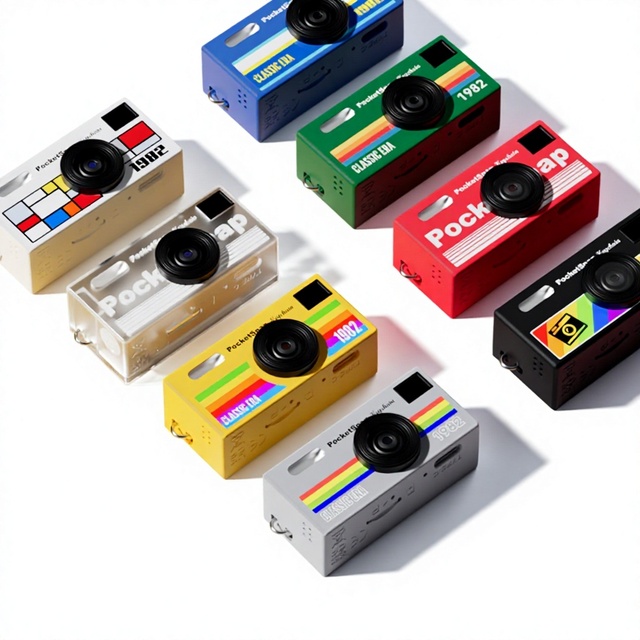ZYKD Vintage-style Mini Retro Camera K30 Student Digital High-Definition Photo Video Compact Portable On-the-Go Shooting