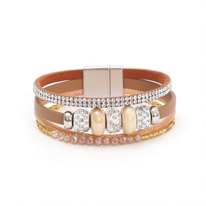 Cross <b>Leather</b> <b>Bracelet</b> Reliable Logistics Partner Wholesalers Matte Finish Surface Holiday Gift for Women Certified Color Time - Product Image 4
