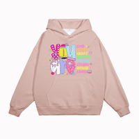 Nouveau sweat-shirt personnalisé pour la rentrée scolaire, imprimé graphique coloré « YOU ARE », design personnalisé, fabrication directe OEM/ODM