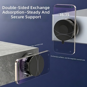 Soporte Magnético para Teléfono N52 con Rotación de 360 Grados °   Soporte Plegable de Aleación de Zinc para Tablero de Auto, Escritorio y Pared con Succión al Vacío, OEM, Personalizado, Venta al Por Mayor - Product Image 5