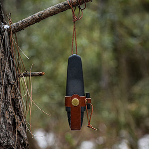 Funda de Cuero para Cuchillo Sueco MORA Adventurer, Funda Fija para Herramientas de Supervivencia, <span class=keywords><strong>Camping</strong></span> y Bushcraft, Componente Invertido de Cuero Vacuno - Product Image 3