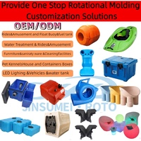 Réservoir en PEHD moulé par rotation personnalisable pour le stockage d'huile, de carburant et d'eau, grande capacité, conteneur en plastique anti-corrosion, OEM/ODM