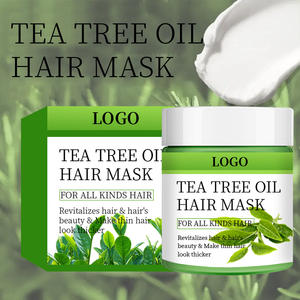 Mascarilla Capilar de Árbol de Té Reparadora Profunda Hidratante con Logotipo Personalizado, Mascarilla Capilar Natural Sedosa - Product Image 3