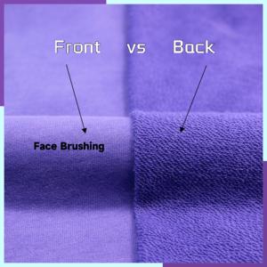 280GSM peigné 100% coton tricoté <span class=keywords><strong>tissu</strong></span> <span class=keywords><strong>éponge</strong></span> français pour sweat pantalons de survêtement antistatique filles et garçons utilisation par le <span class=keywords><strong>fabricant</strong></span> - Product Image 3