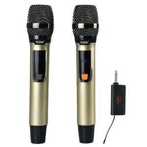 Professionele Uhf Vocal Karaoke Dynamische Draadloze 2.4G Draadloze Microfoon Adapter Micro Microfoon Voor Zingen Karaoke