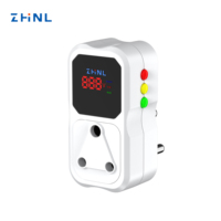 ZHNL 230V 16A afrique du sud affichage électronique protecteur de tension domestique pour climatiseur réfrigérateur