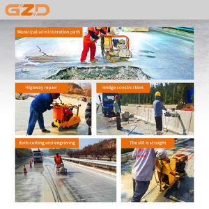 Machine de coupe de route d'asphalte d'essence diesel de vente directe d'usine 350mm 500mm scie de coupe de béton - Product Image 6