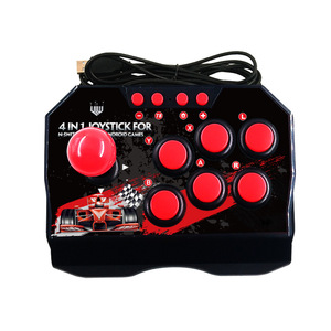 Joystick da combattimento cablato <span class=keywords><strong>4</strong></span>-in-1 accessori per <span class=keywords><strong>Controller</strong></span> di gioco per Computer PC per <span class=keywords><strong>PS3</strong></span> e <span class=keywords><strong>Android</strong></span> - Product Image 3