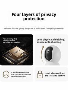 Caméra Intelligente 8MP 4K Ultra-claire pour <span class=keywords><strong>Surveillance</strong></span> Intérieure avec Détection de Mouvement, Détection d'Animaux, Audio Bidirectionnel et Communication à Distance à 360° - Product Image 3