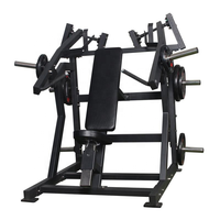 Dispositivo de entrenamiento muscular del pecho Máquina de prensa de pecho sentada Peso ajustable Empujador de pecho inclinado sentado para usos de entrenamiento múltiple