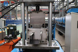 2025 Neue automatische K-Metall-Regenrinnen-Stahl walzen form maschine - Product Image 5