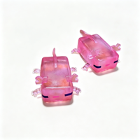 Jouet à pincer Axolotl mignon en gros, jouet de décompression en sucre de malt malléable à rebond lent, anti-stress viral pour enfants