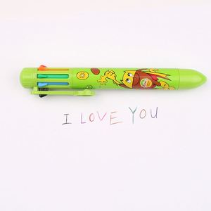 Stylo bille en plastique simple et économique, 8 couleurs, avec logo - Product Image 4