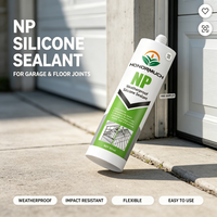 Scellant en silicone neutre peignable, flexible, imperméable, silicone RTV pour travaux de scellement des travaux en bois et des plinthes intérieures