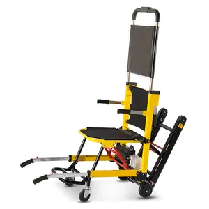 电动轮椅楼梯爬升亚马逊4X4Q和徒步自动轮椅电动患者转运升降机