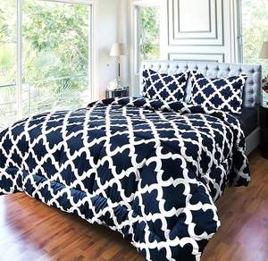 Double Duvet -Printed Comforter <strong>Bedspreads</strong>, Coverlets &amp; Sets, 2 Pillowcases Warm and Anti Allergy All Season Coverless Duvet - Product Image 5