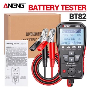 เครื่องวิเคราะห์วงจร ANENG BT82 เครื่องตรวจจับแบตเตอรี่ เครื่องทดสอบข้อบกพร่องรถยนต์และมอเตอร์ไซค์ เครื่องทดสอบแบตเตอรี่รถยนต์แบบพกพา - Product Image 5