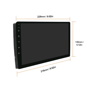 9 "Đài phát thanh xe Android 13, DIN đôi xe máy nghe nhạc đa phương tiện <span class=keywords><strong>MP5</strong></span> GPS navigation 2 + 32 gam - Product Image 6