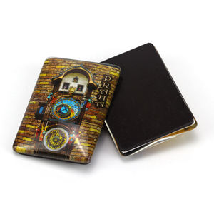 사용자 정의 디자인 로고 크리스탈 자석 동물 말 잠자리 유리 냉장고 자석 - Product Image 1