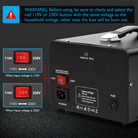 Transformateur abaisseur robuste 5000W Convertisseur de tension automatique 110V 220V pour une utilisation mondiale