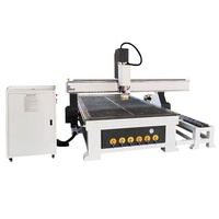 Machine de fraisage CNC 4 axes 1325 avec rotatif pour le travail du bois 1530 Sculpture sur bois Routeur CNC 3D pour meubles en bois Pieds de canapé