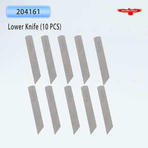 Lame de coupe droite et inférieure 306394 204161 pour machine à coudre interlock Pegasus W500 W1500, lame de bordure H robuste - Product Image 4